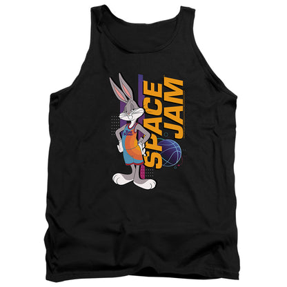 Space Jam 2 Bugs Standing Mens Tank Top Shirt Black