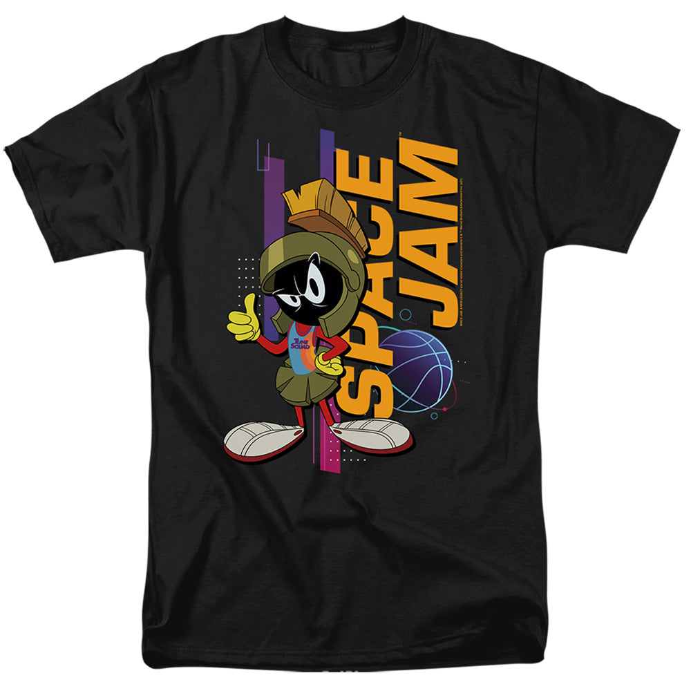 Space Jam 2 Marvin Standing Mens T Shirt Black