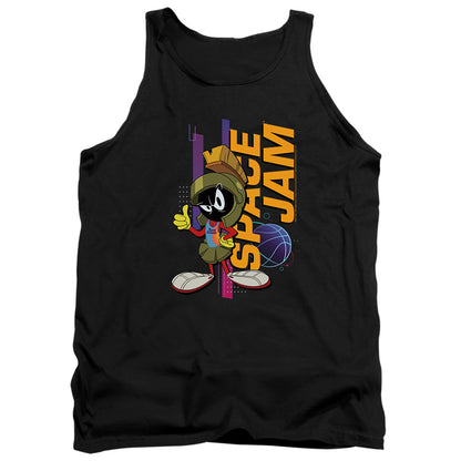 Space Jam 2 Marvin Standing Mens Tank Top Shirt Black