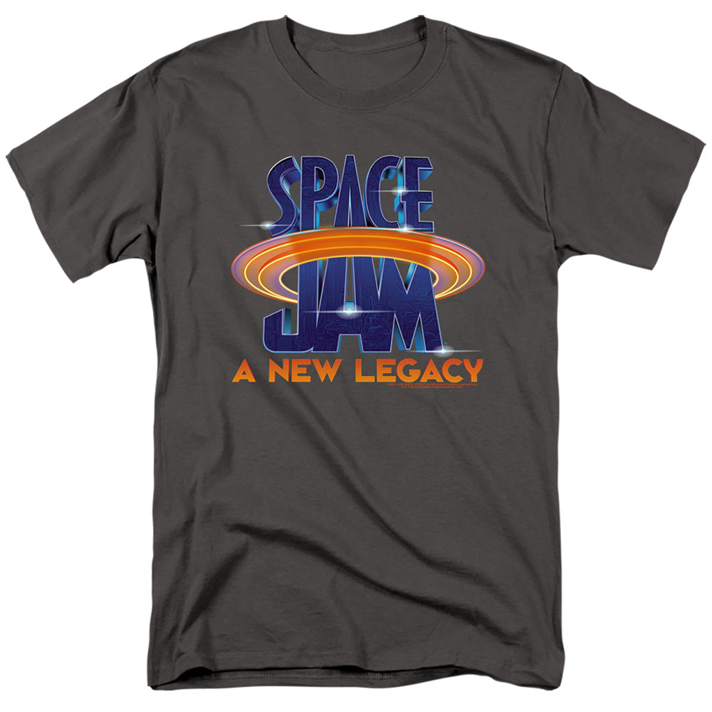 Space Jam 2 Space Jam 2 Logo Mens T Shirt Charcoal