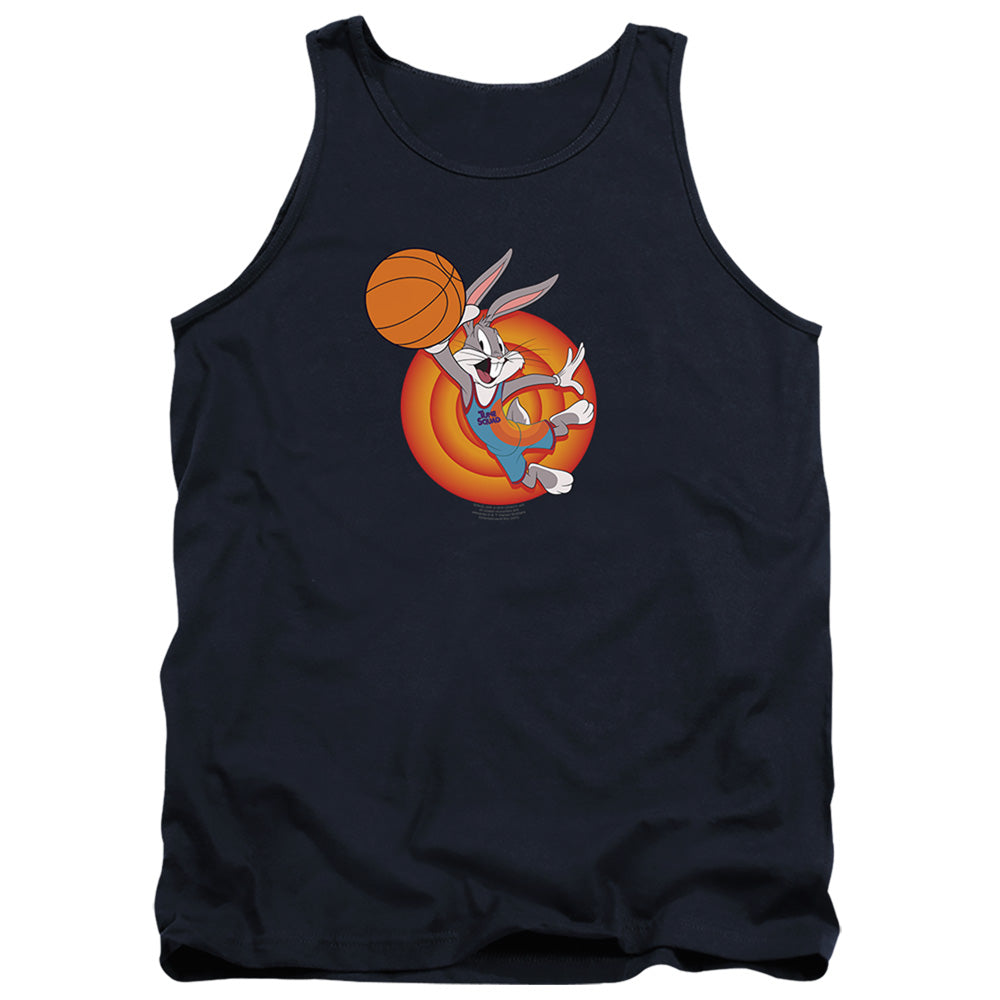 Space Jam 2 Bugs Slam Mens Tank Top Shirt Navy