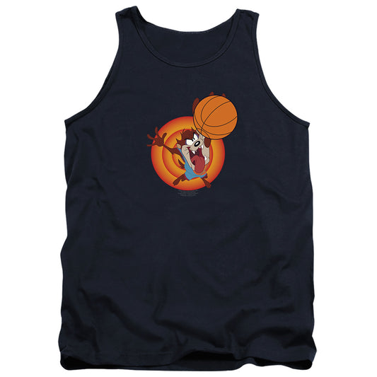 Space Jam 2 Taz Slam Mens Tank Top Shirt Navy