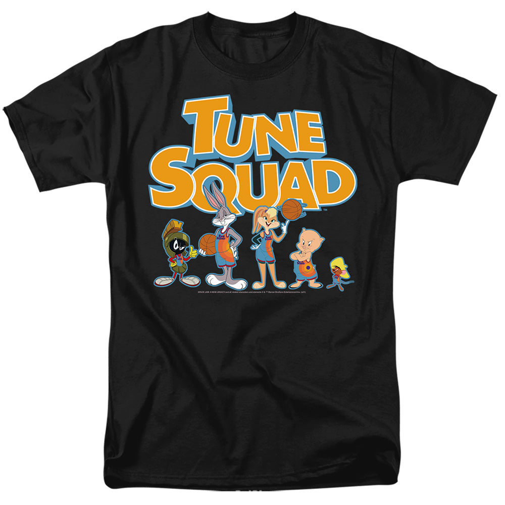 Space Jam 2 Tune Squad Letters Mens T Shirt Black