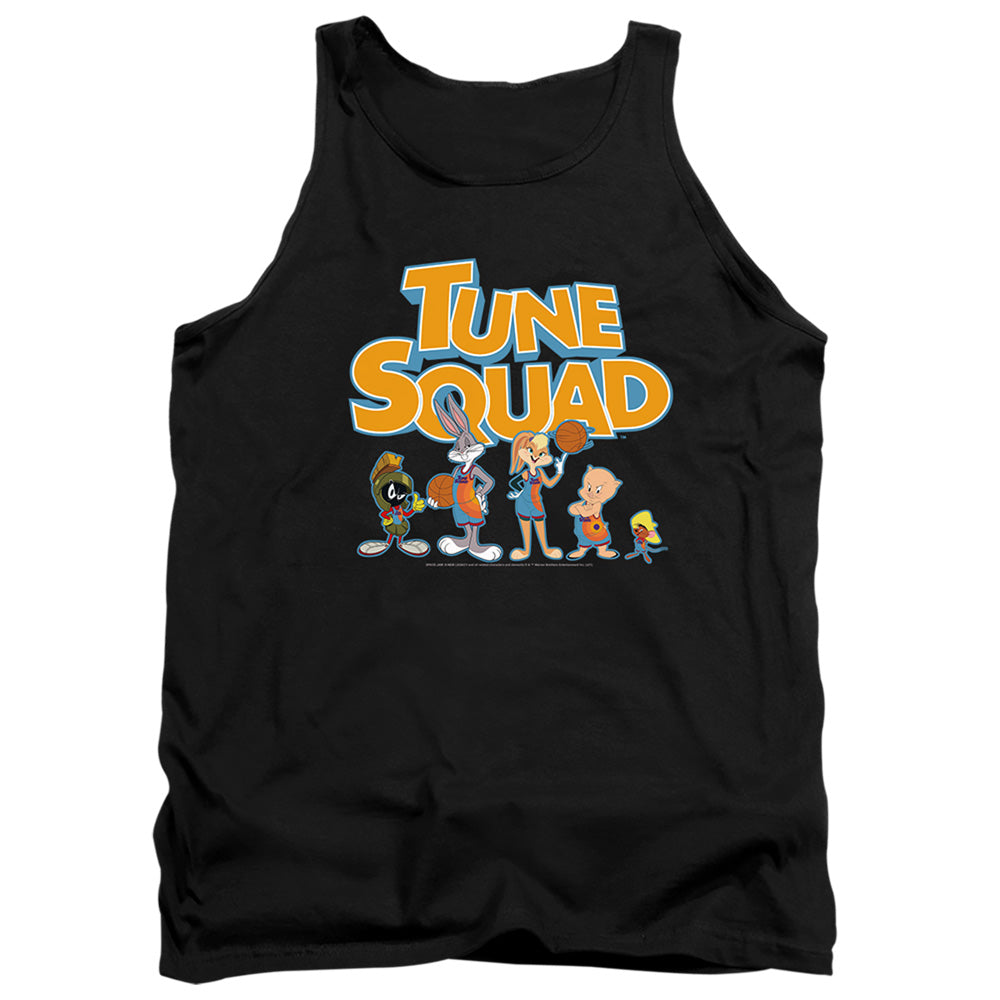 Space Jam 2 Tune Squad Letters Mens Tank Top Shirt Black