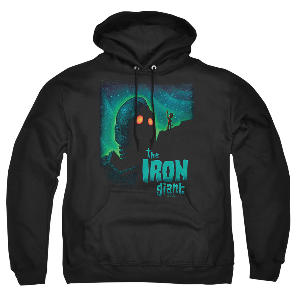 Iron Giant Look To The Stars Mens Hoodie Black