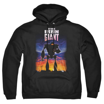 Iron Giant Poster Mens Hoodie Black