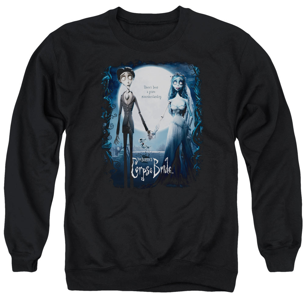 Corpse Bride My Darling Mens Crewneck Sweatshirt White