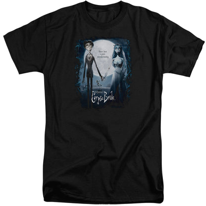 Corpse Bride Poster Mens Tall T Shirt Black Officially Licensed