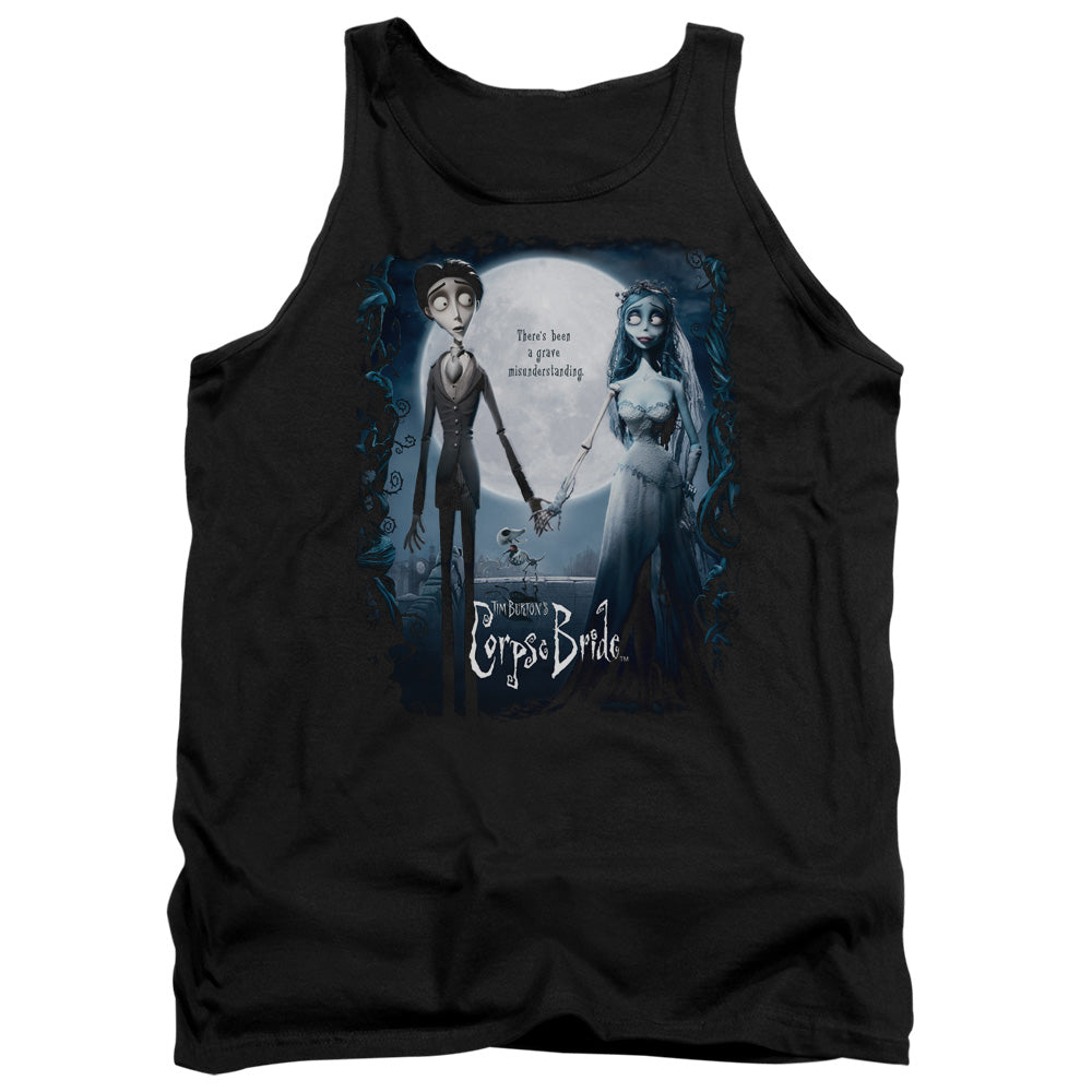 Corpse Bride Poster Mens Tank Top Shirt Black