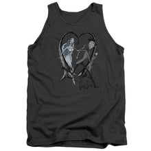 Load image into Gallery viewer, Corpse Bride Runaway Groom Mens Tank Top Shirt Charcoal