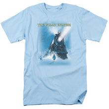Load image into Gallery viewer, The Polar Express Big Train Mens T Shirt Light Blue