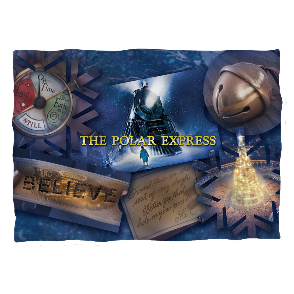 The Polar Express Scene Shapes Pillow Case