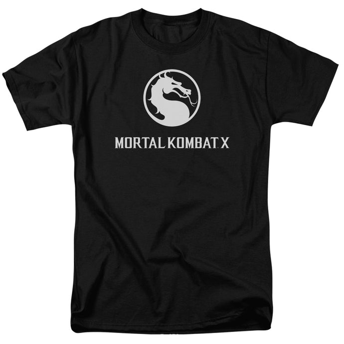 Mortal Kombat X Dragon Logo Mens T Shirt Black
