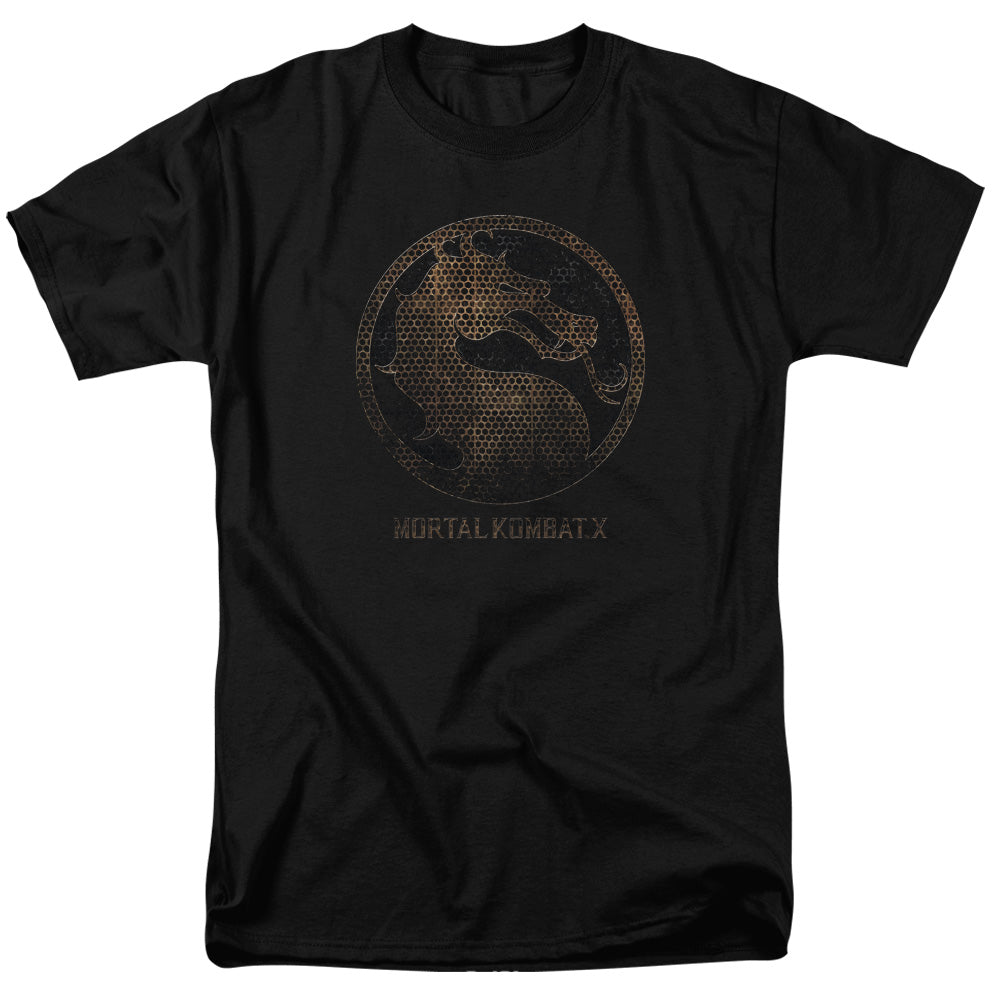 Mortal Kombat X Metal Seal Mens T Shirt Black Officially Licensed
