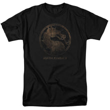 Load image into Gallery viewer, Mortal Kombat X Metal Seal Mens T Shirt Black