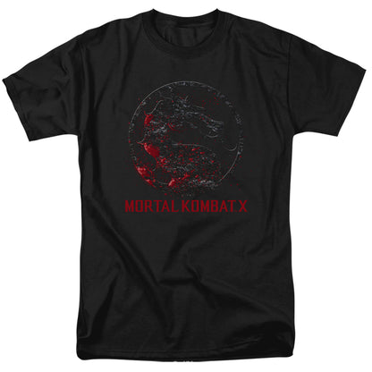 Mortal Kombat X Bloody Seal Mens T Shirt Black Officially Licensed