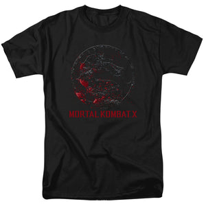 Mortal Kombat X Bloody Seal Mens T Shirt Black
