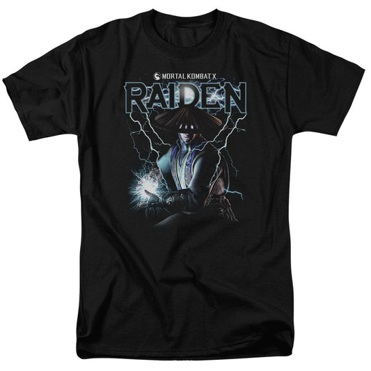 Mortal Kombat Raiden Mens T Shirt Black