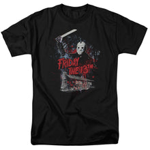 Load image into Gallery viewer, Friday The 13th Cabin Mens T Shirt Black