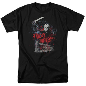 Friday The 13th Cabin Mens T Shirt Black
