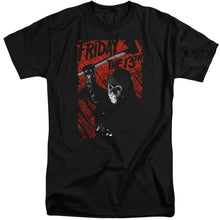 Load image into Gallery viewer, Friday The 13th Jason Lives Mens Tall T Shirt Black