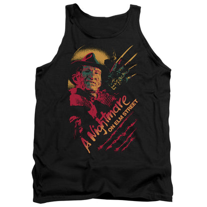 Nightmare On Elm Street Freddy Claws Mens Tank Top Shirt Black