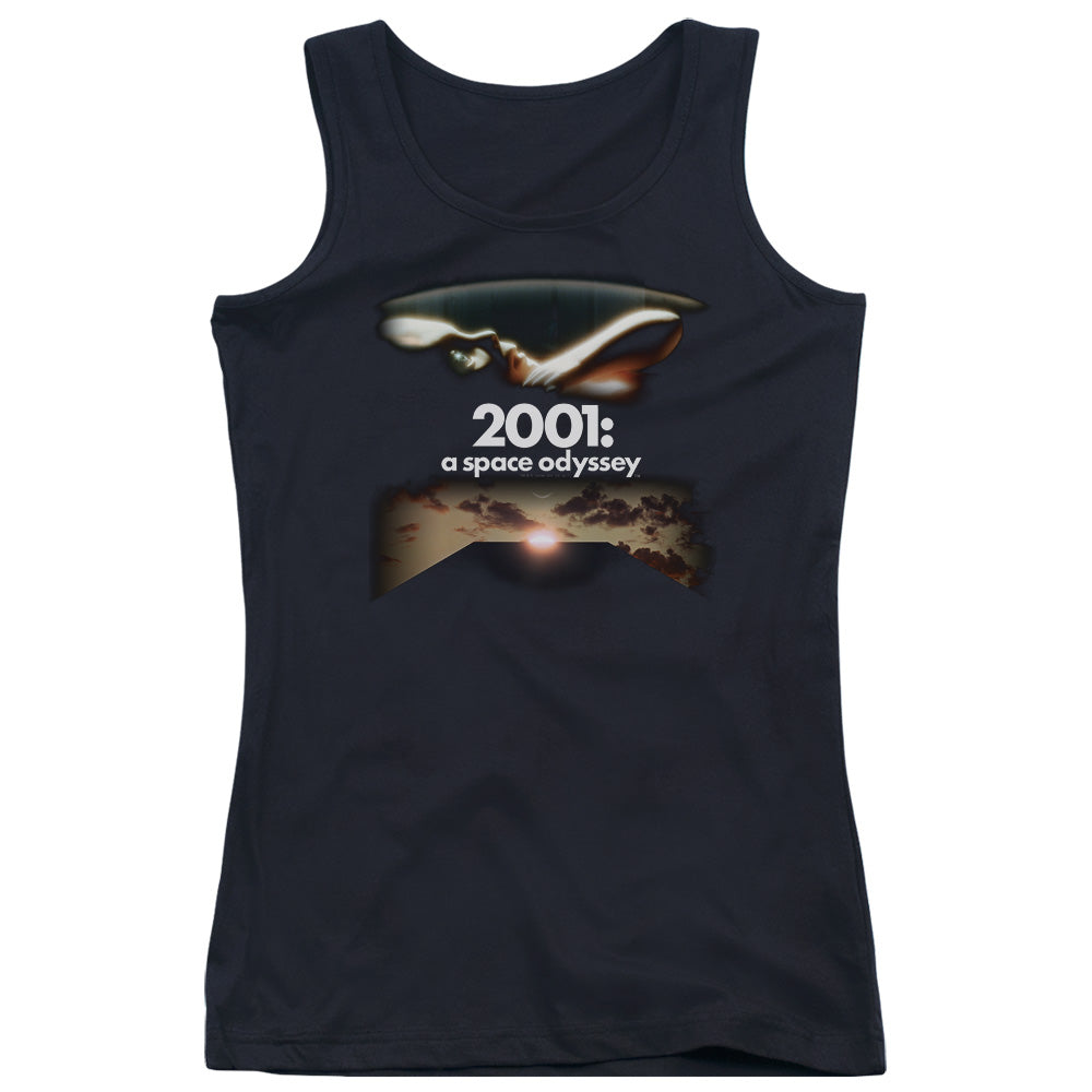 2001 A Space Odyssey Prologue Epilogue Womens Tank Top Shirt Black