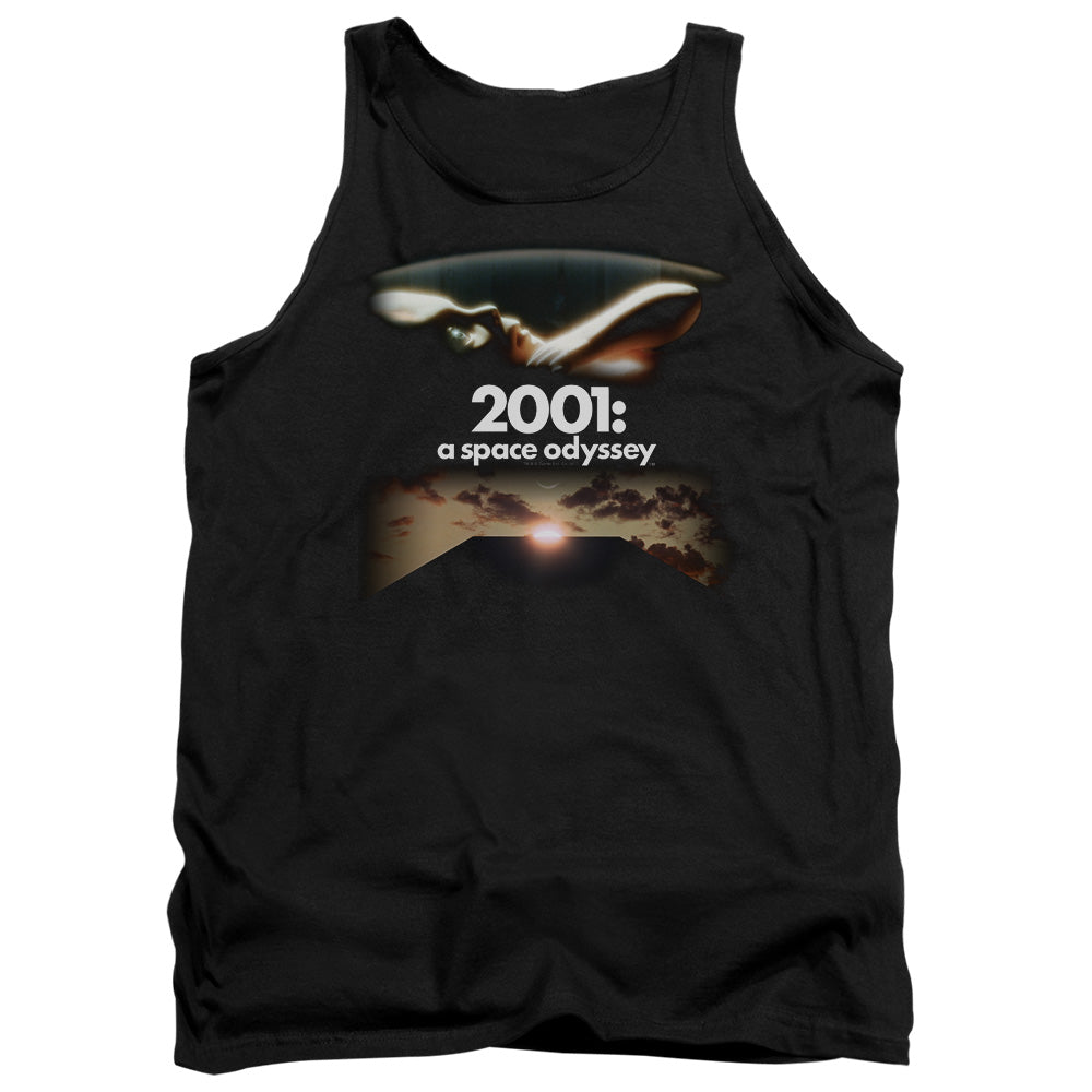 2001 A Space Odyssey Prologue Epilogue Mens Tank Top Shirt Black
