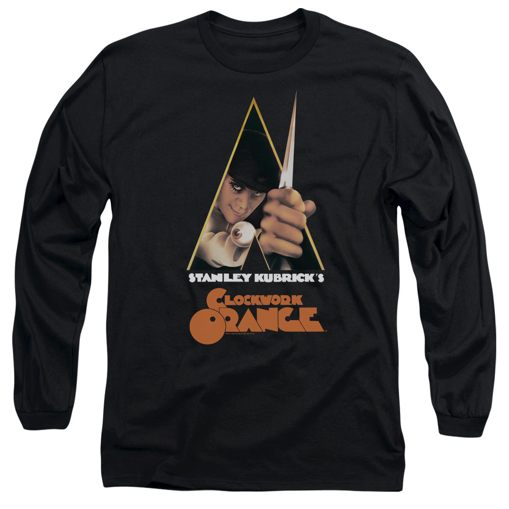 A Clockwork Orange Poster Mens Long Sleeve Shirt Black