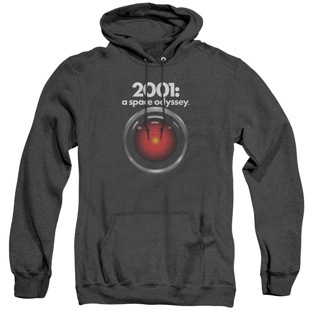 2001 A Space Odyssey Hal Heather Mens Hoodie Black