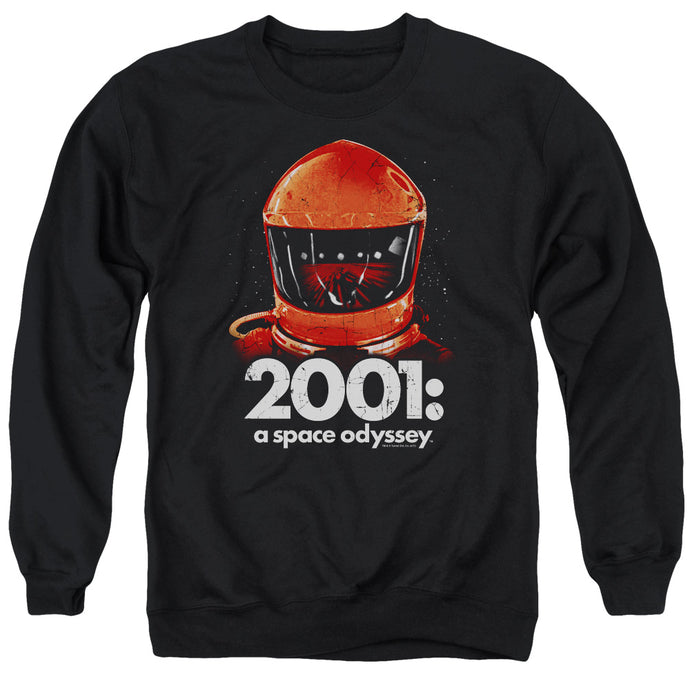 2001 A Space Odyssey Space Travel Mens Crewneck Sweatshirt Black