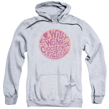 Load image into Gallery viewer, Willy Wonka And The Chocolate Factory Circle Logo Mens Hoodie Athletic Heather