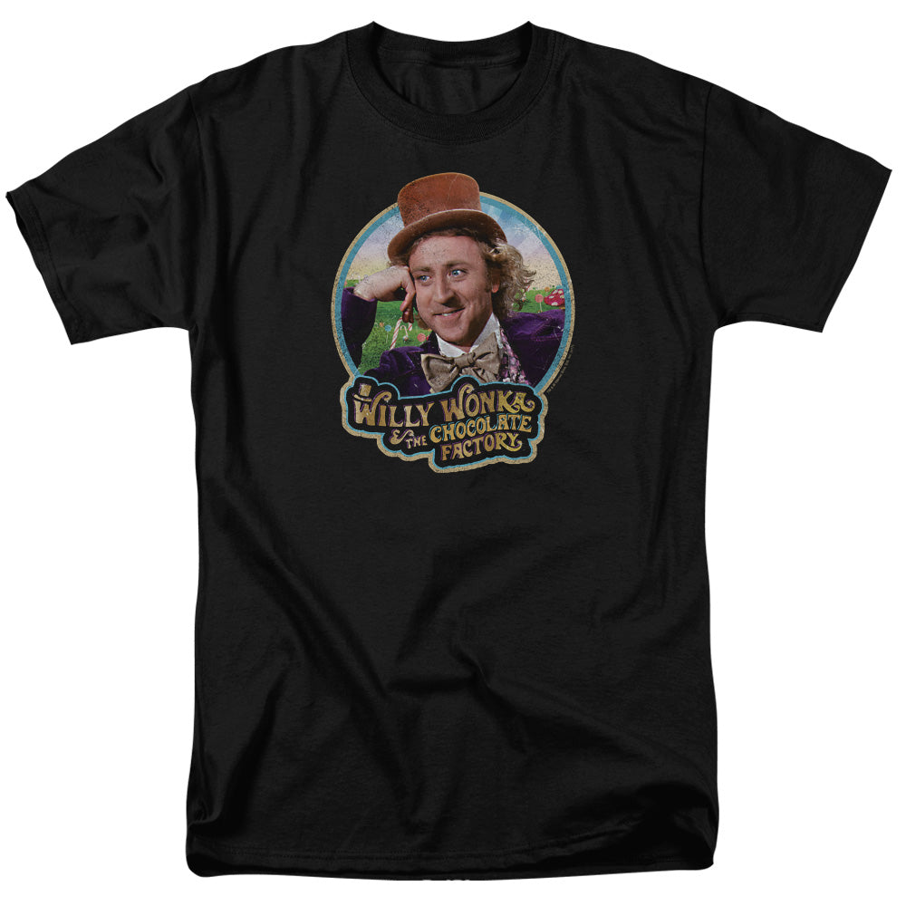 Willy Wonka And The Chocolate Factory Its Scruiddlyumptious Mens T Shirt Black