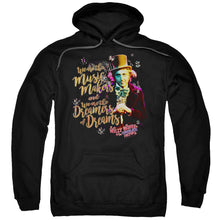 Load image into Gallery viewer, Willy Wonka And The Chocolate Factory Music Makers Mens Hoodie Black