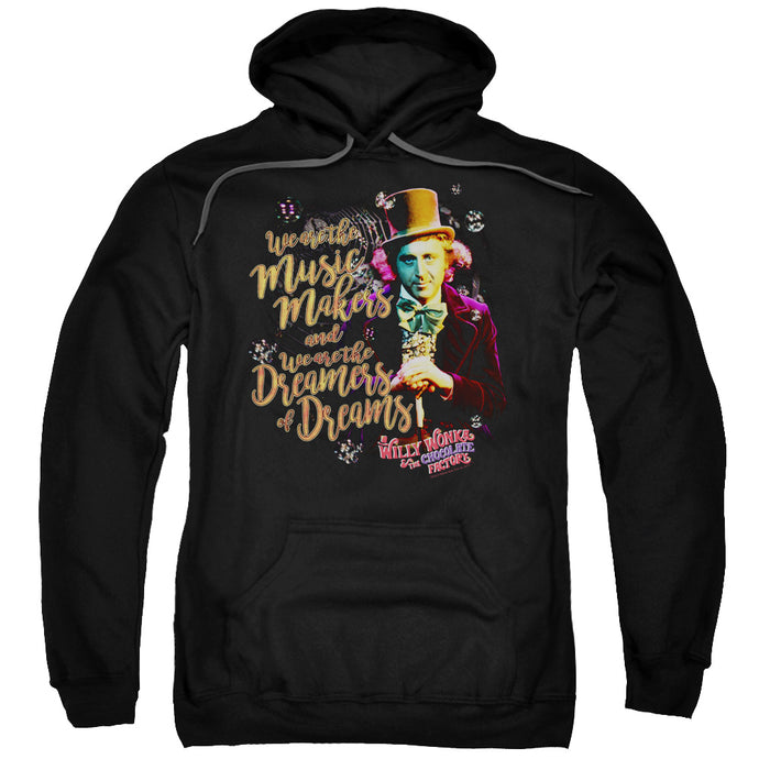Willy Wonka And The Chocolate Factory Music Makers Mens Hoodie Black