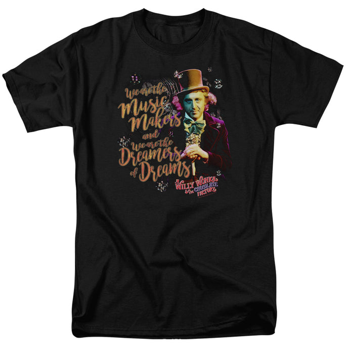 Willy Wonka And The Chocolate Factory Music Makers Mens T Shirt Black
