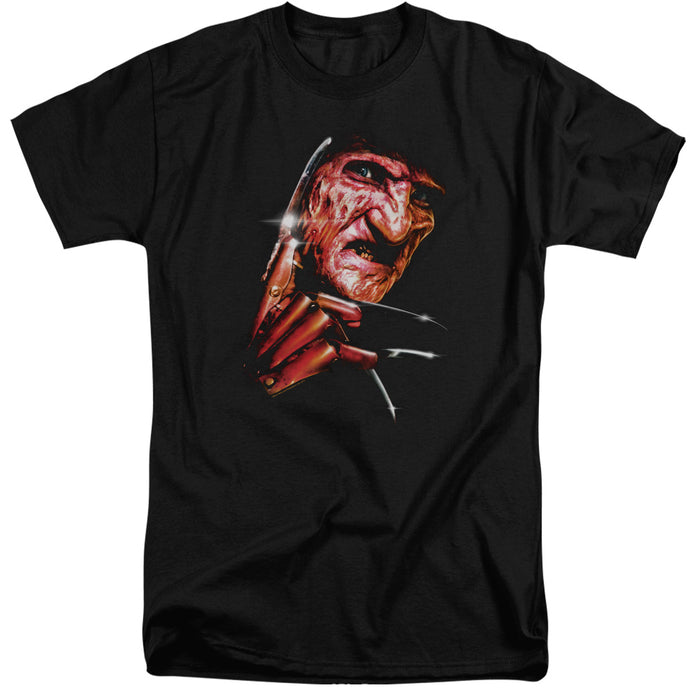 Nightmare On Elm Street Freddys Face Mens Tall T Shirt Black