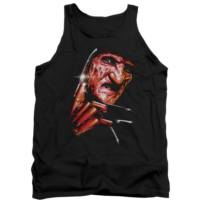 Nightmare On Elm Street Freddys Face Mens Tank Top Shirt Black