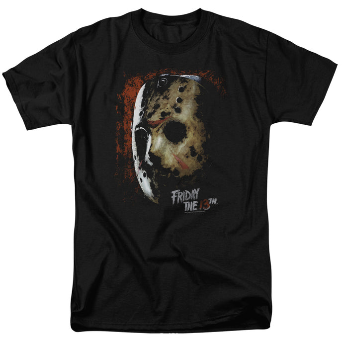Friday The 13th Mask Of Death Mens T Shirt Black