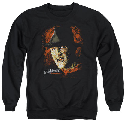 Nightmare On Elm Street Worst Nightmare Mens Crewneck Sweatshirt Black