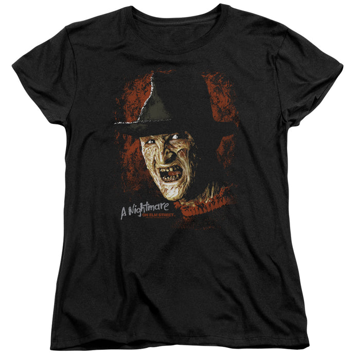 Nightmare On Elm Street Worst Nightmare Womens T Shirt Black
