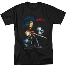 Load image into Gallery viewer, Nightmare On Elm Street Elm Street Poster Mens T Shirt Black