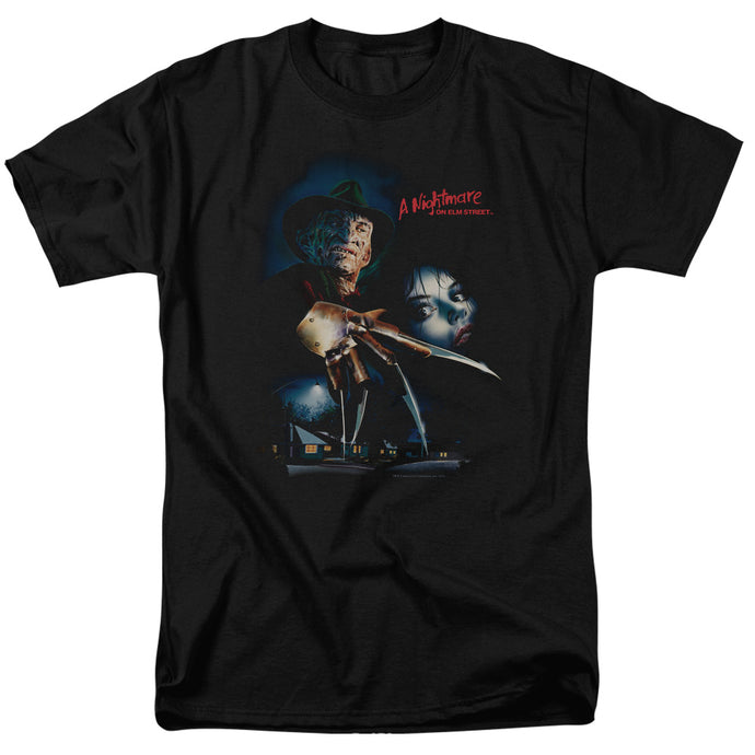 Nightmare On Elm Street Elm Street Poster Mens T Shirt Black