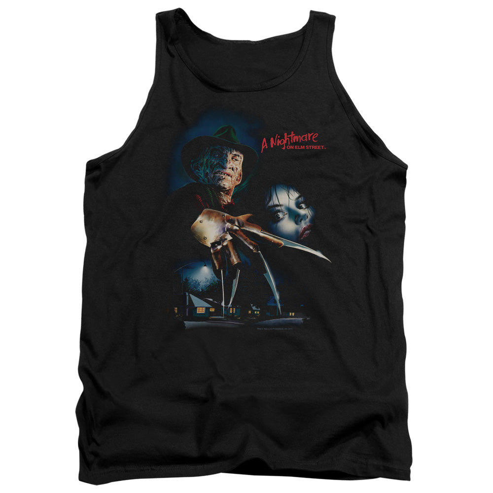 Nightmare On Elm Street Elm Street Poster Mens Tank Top Shirt Black