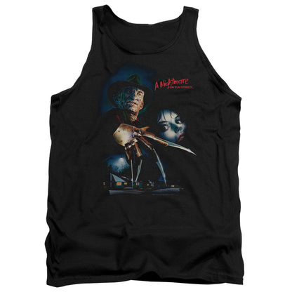 Nightmare On Elm Street Elm Street Poster Mens Tank Top Shirt Black