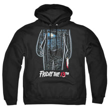 Load image into Gallery viewer, Friday The 13Th 13Th Poster Mens Hoodie Black