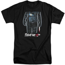 Load image into Gallery viewer, Friday The 13Th 13Th Poster Mens Tall T Shirt Black