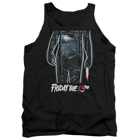 Friday The 13th 13th Poster Mens Tank Top Shirt Black