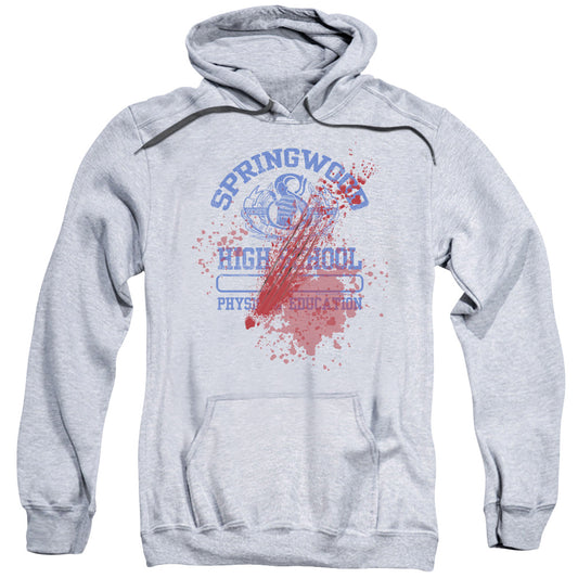Nightmare On Elm Street Springwood High Victim Mens Hoodie Athletic Heather