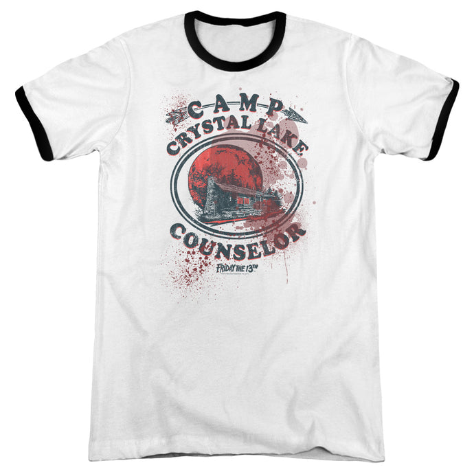 Friday The 13th Camp Counselor Victim Heather Ringer Mens T Shirt White